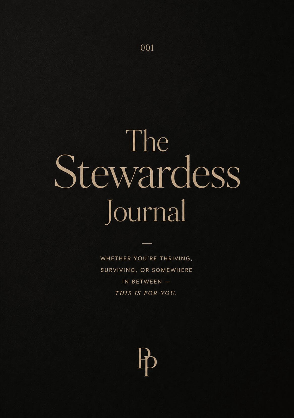 The Stewardess Journal — A5 hardback cover